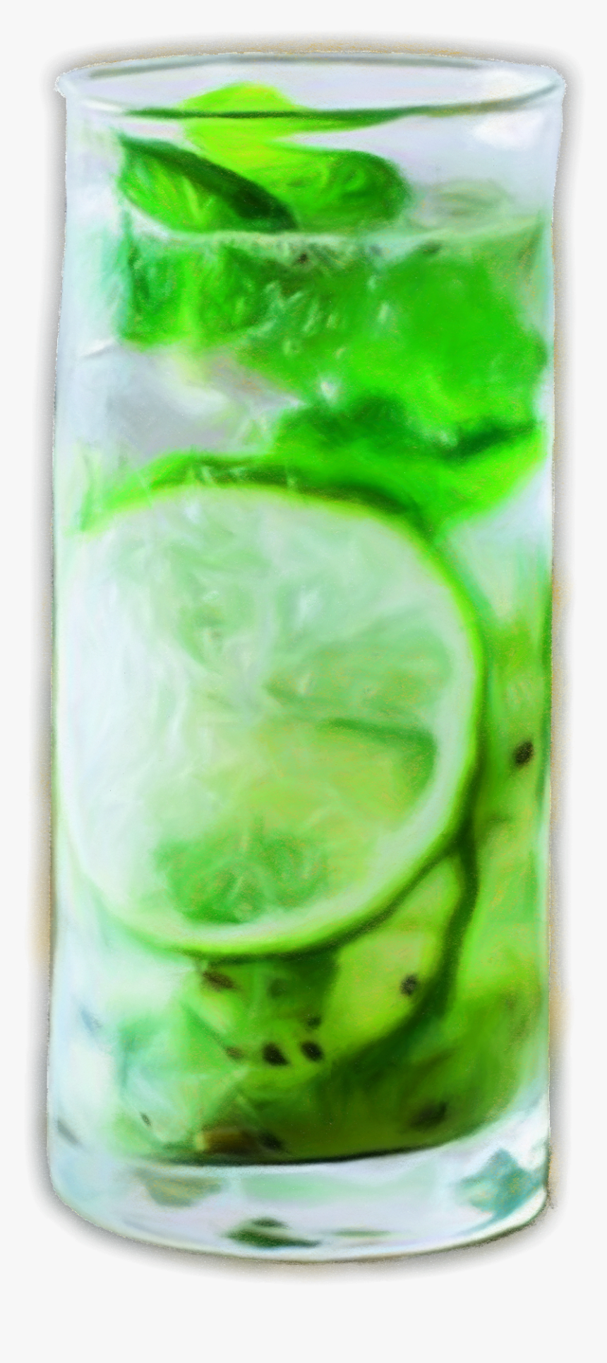 Transparent Glass Of Ice Water Clipart - Gin And Tonic, HD Png Download