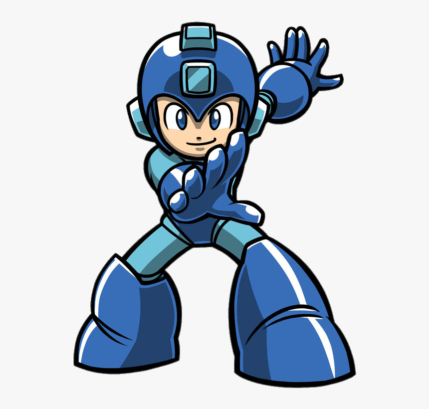 Mega Man Holding Out Hand - Mega Man Png, Transparent Png