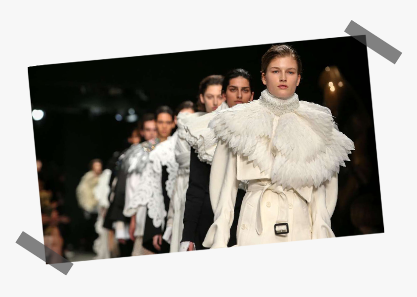 Moore Muses Burberry - Fur Clothing, HD Png Download