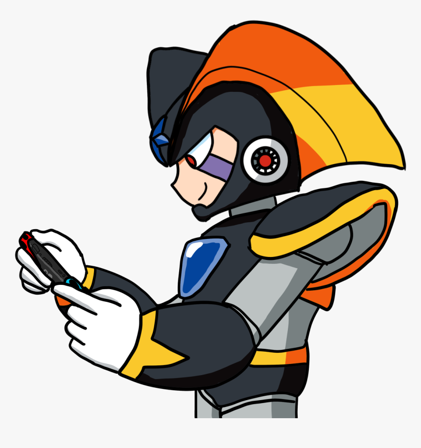 Image - Bass And Mega Man, HD Png Download