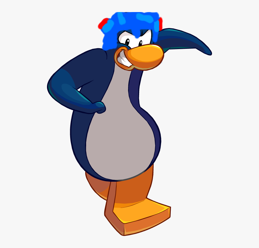 Mega Man Helmet On Penguin By Tpp - Cartoon, HD Png Download