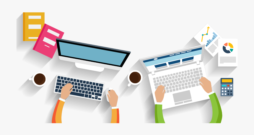 Laptop Work Png, Transparent Png