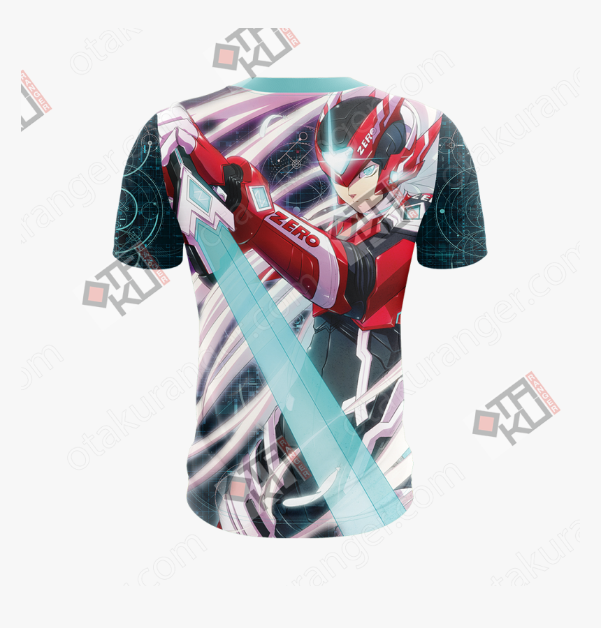 Rockman Zero Unisex 3d T-shirt - Mega Man, HD Png Download