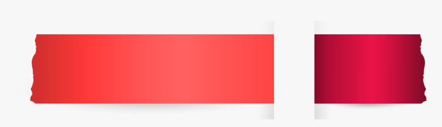 Modern Banner Png - Banner Png Modern Red, Transparent Png