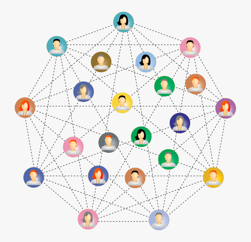Media Networking Service Computer - Connection .png, Transparent Png