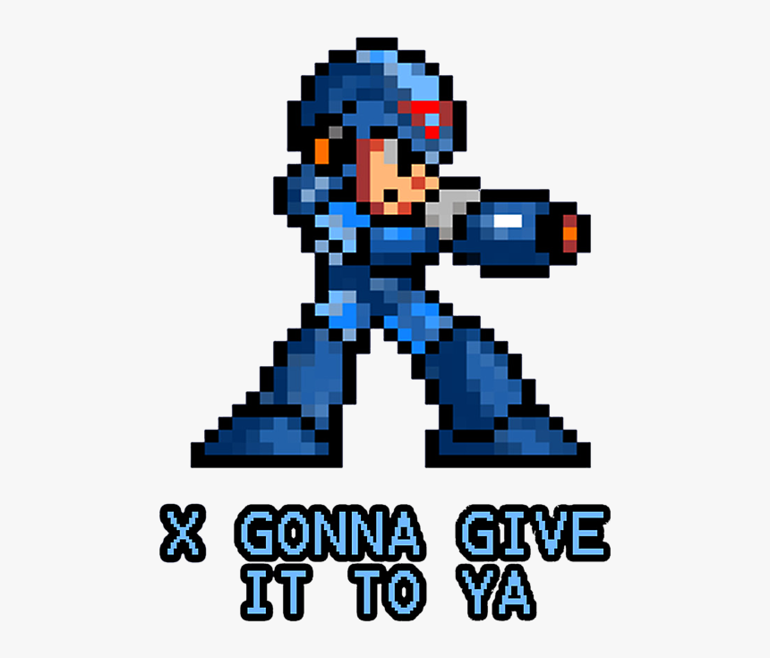 Pixel Megaman X Sprite, HD Png Download