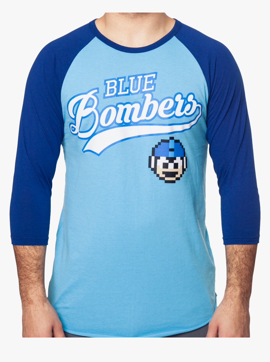 Blue Bomber Mega Man Shirt, HD Png Download