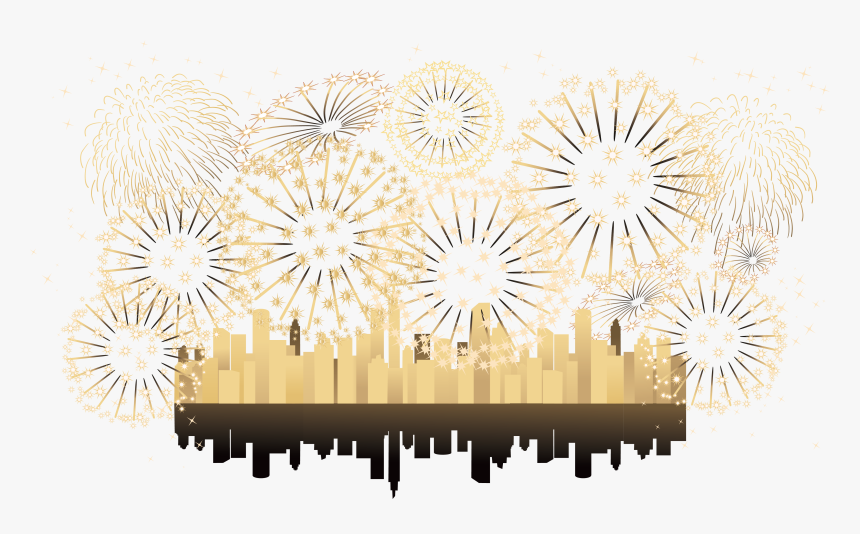 Euclidean Vector Fireworks, HD Png Download