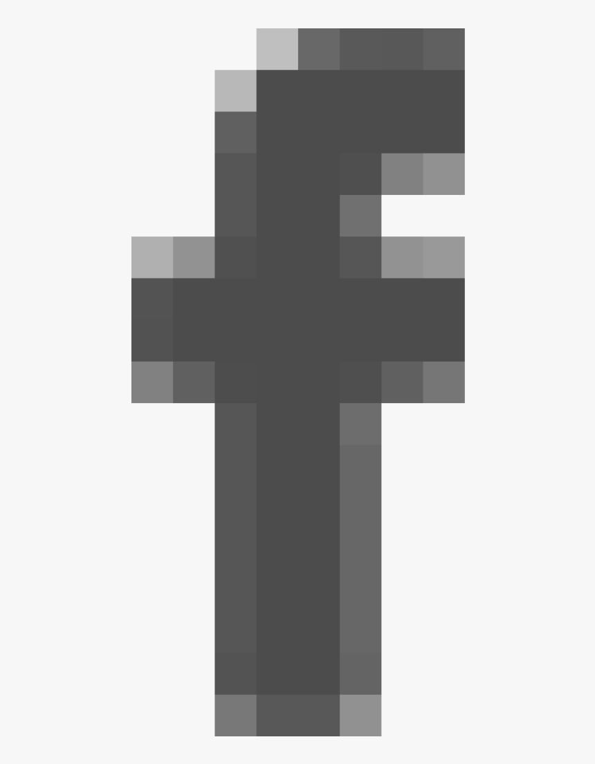 Facebook Icon - Cross - Monochrome, HD Png Download
