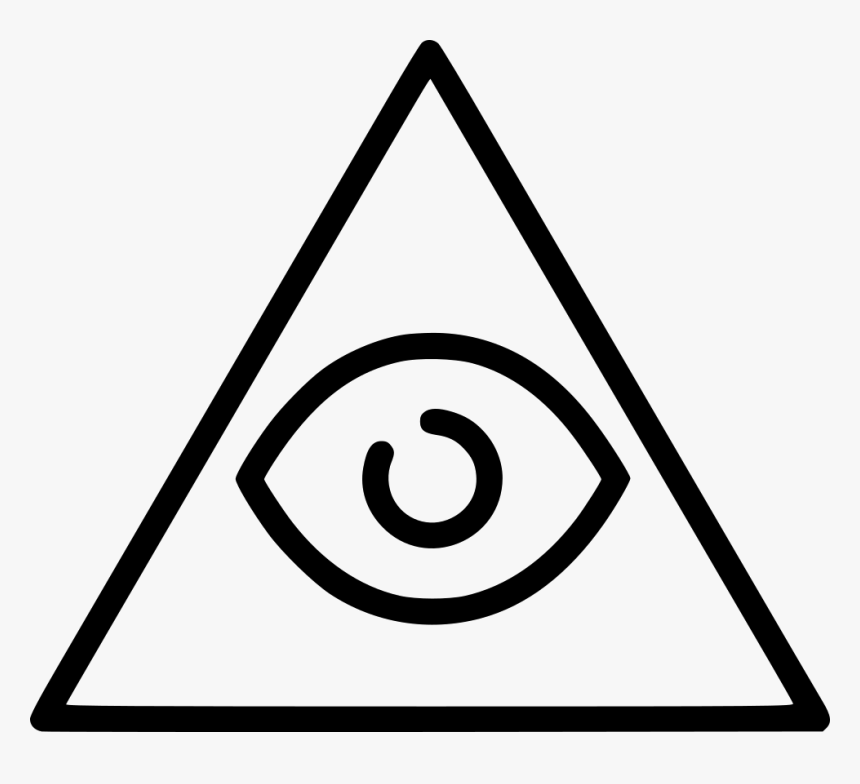 Pyramid All Seeing Eye - Icon, HD Png Download