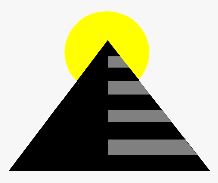 Eye Of Providence Symbol Illuminati Freemasonry Clip - Pyramid And Sun Symbol, HD Png Download