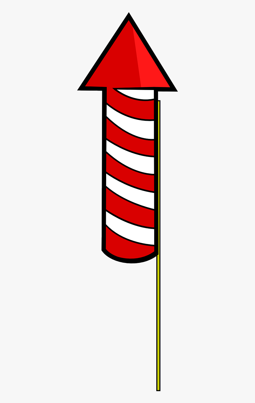 Fireworks Rocket New Year Free Picture - Rocket Fireworks Clipart Transparent, HD Png Download