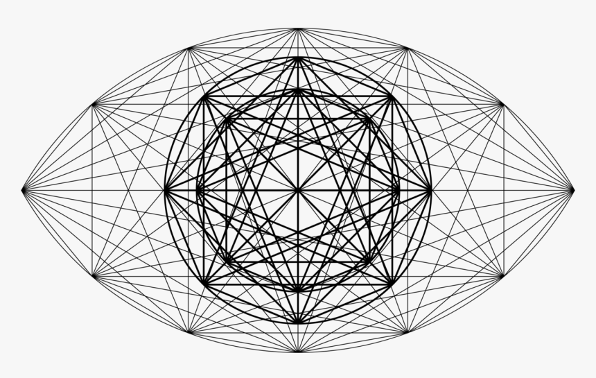 Line Art,triangle,symmetry - Circle, HD Png Download