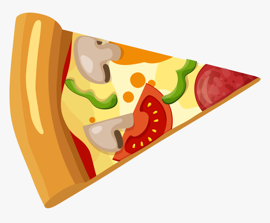 Clipart Eye Pizza - Pizza Slice Clipart Png, Transparent Png