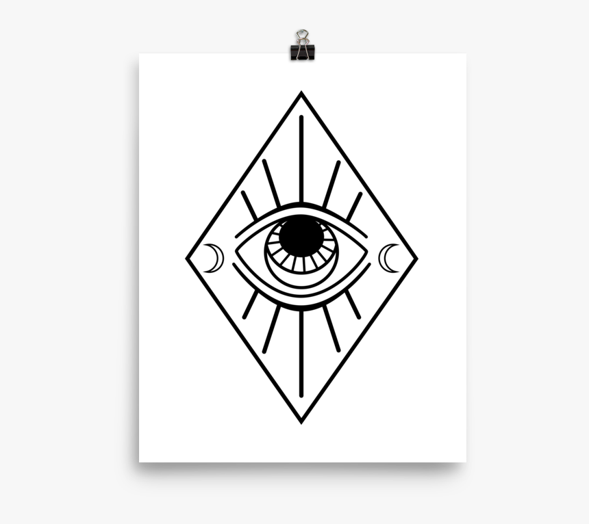 Truth Eye Black Pullover Sweatshirts Mockup Transparent - Emblem, HD Png Download