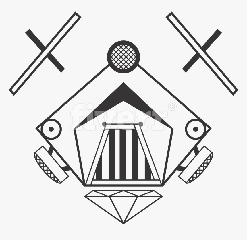 Transparent Triangle Eye Png - Cross, Png Download