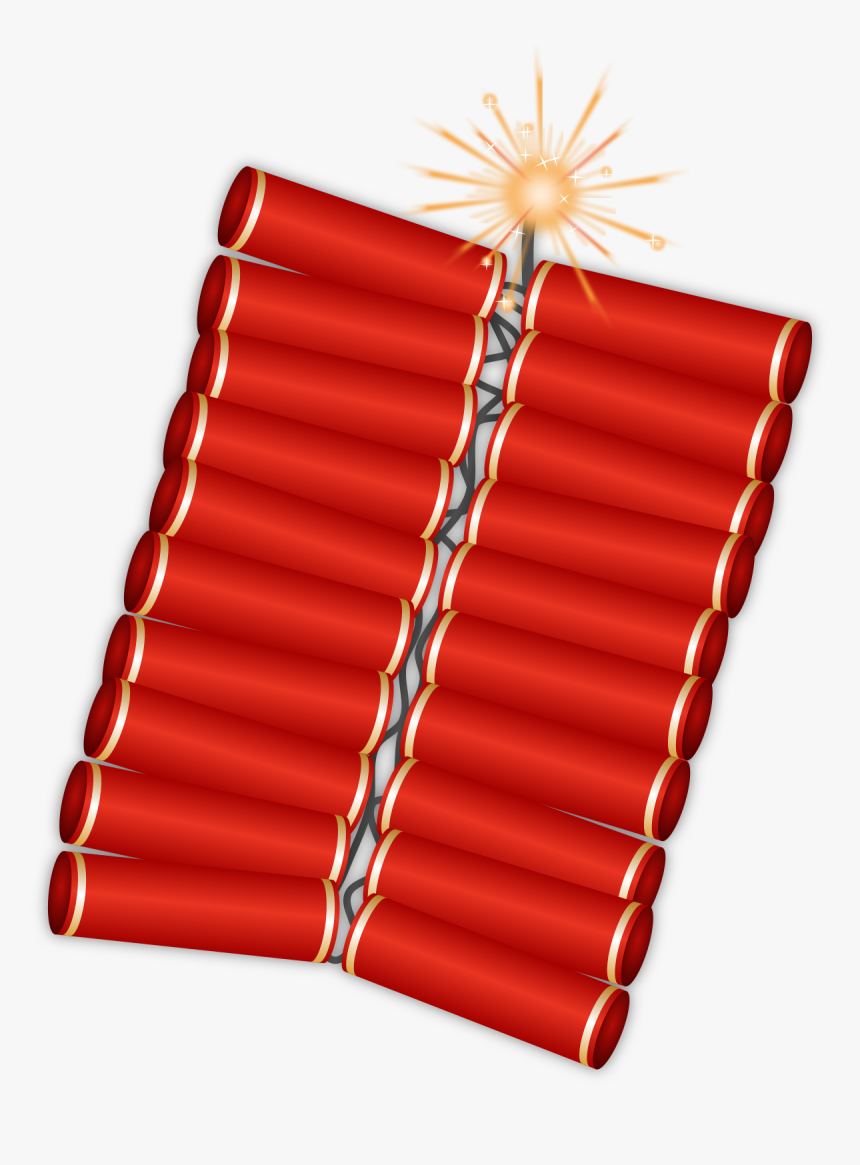 Banger, Firecracker, China Cracker, Firework - China Cracker Clip Art, HD Png Download