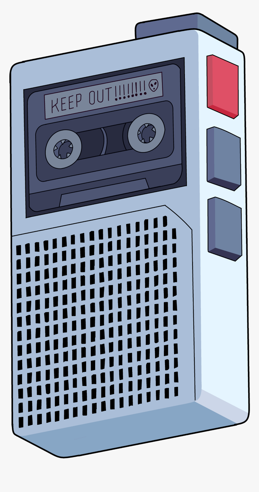 Peridot S Voice Recorder Transparent Background - Steven Universe Peridot Tape Recorder, HD Png Download