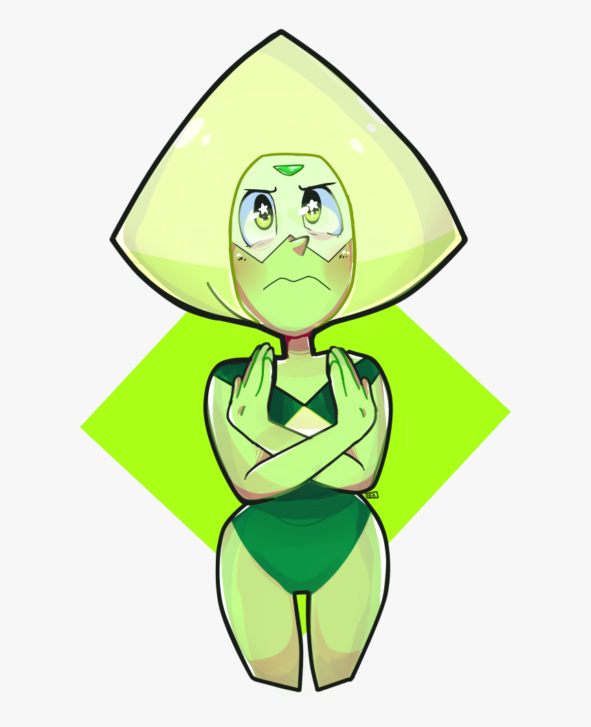 Steven Universe,фэндомы,su Art,peridot,su Персонажи,niadraws - Steven Universe Diamond Salute, HD Png Download