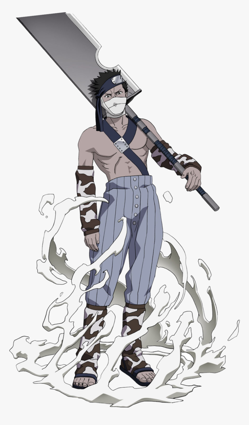 No Caption Provided - Zabuza Momochi, HD Png Download
