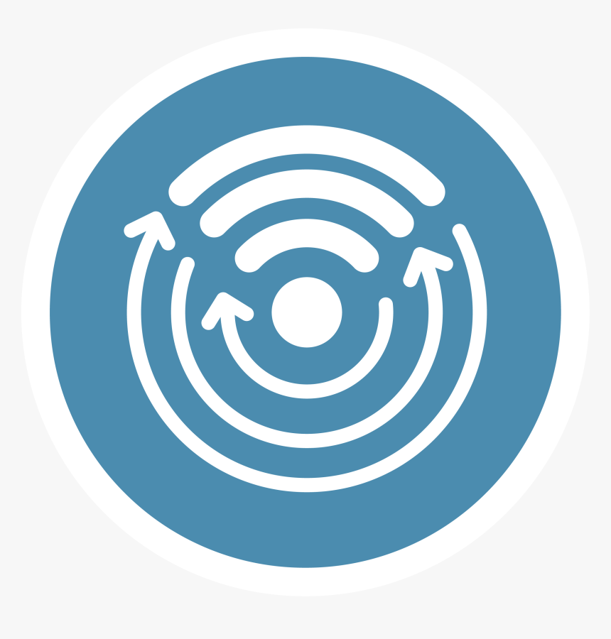 Microlog Icon Wifi Tracking - Circle, HD Png Download