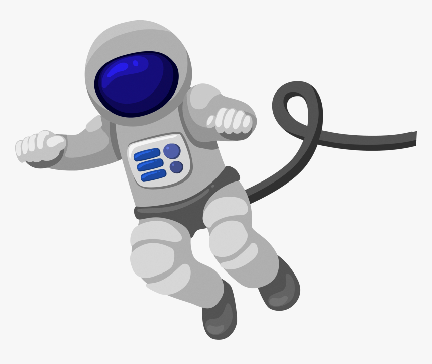 Cartoon Astronaut Png - Cartoon Astronaut Transparent Background, Png Download