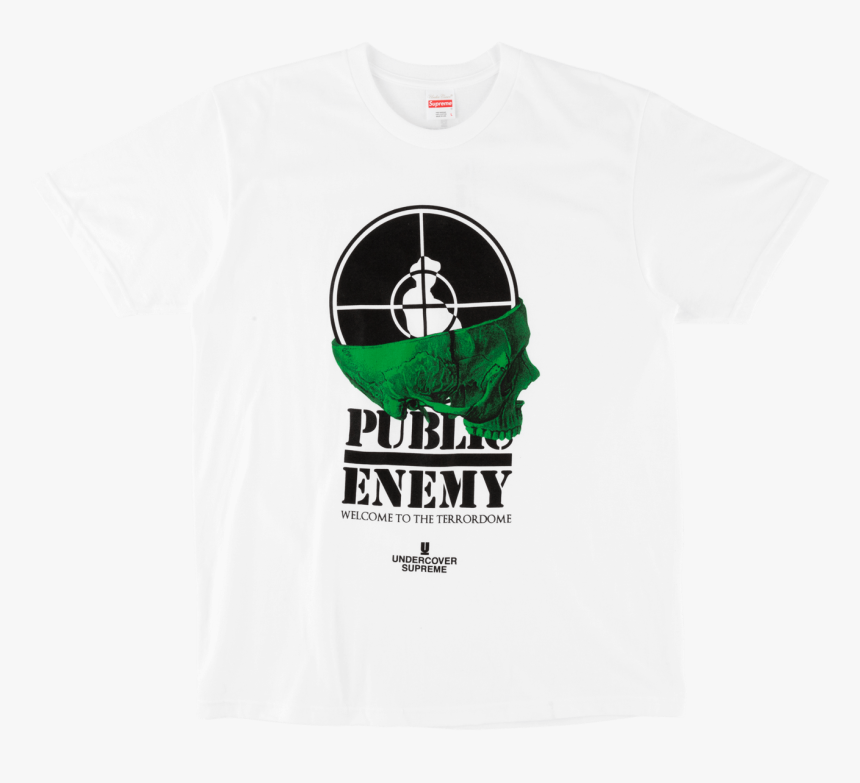 Supreme Udc Public Enemy Terrordome Tee Ss, HD Png Download