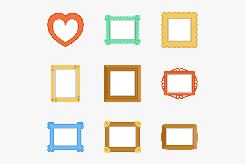 Frames - Heart, HD Png Download