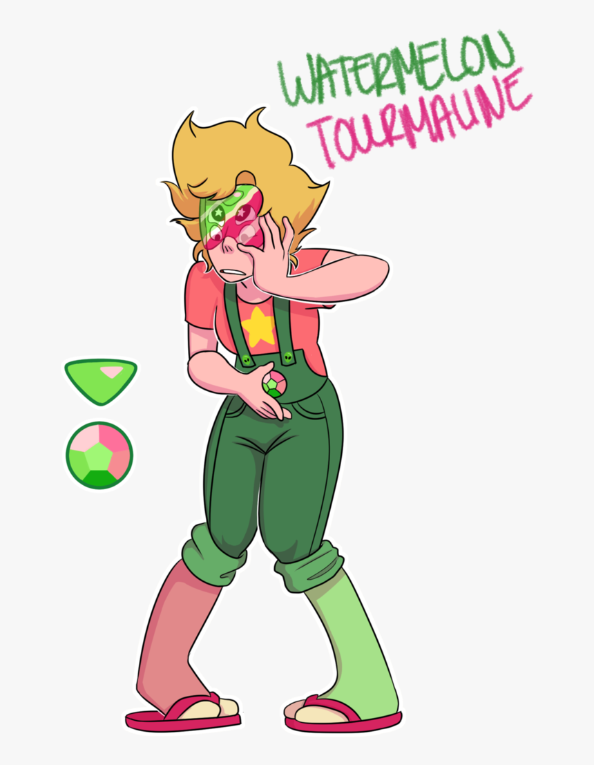 Military Clipart Steven Universe - Steven Universe Watermelon Tourmaline Fusion, HD Png Download
