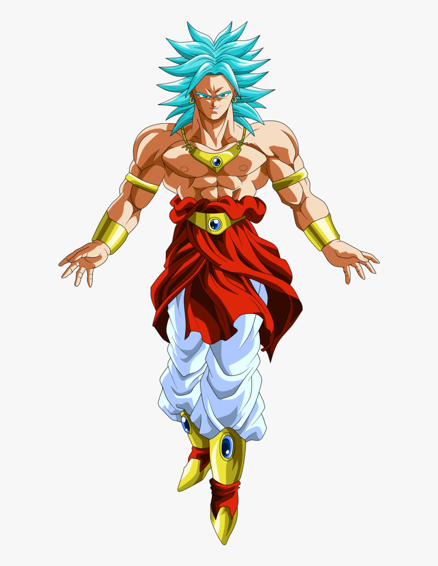 Saiyan Blue Broly , - Broly Dragon Ball Z, HD Png Download