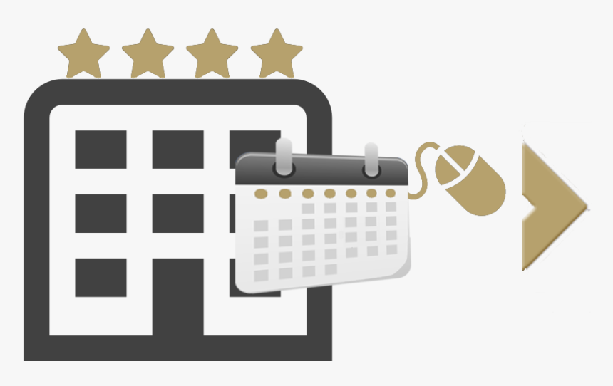 White Hotel Icon Png , Png Download - Hotel Icon Black And White, Transparent Png