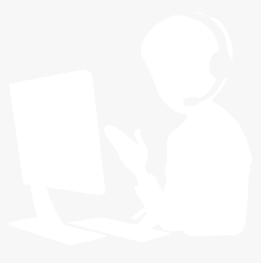 Reception Bookings And Access Control - Receptionist White Icon Png, Transparent Png