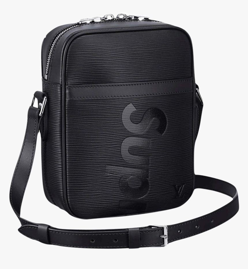 Supreme X Louis Vuitton Danube Pm Black, HD Png Download