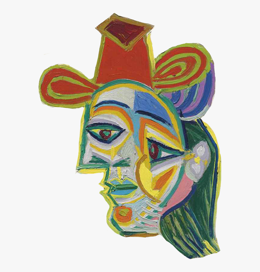 Transparent Picasso Png - Buste De Femme Picasso 1938, Png Download