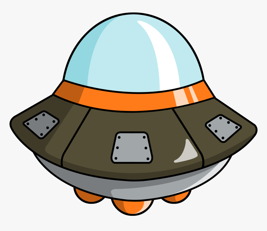 Astronaut Clipart Png - Alien Ship Cartoon Png, Transparent Png