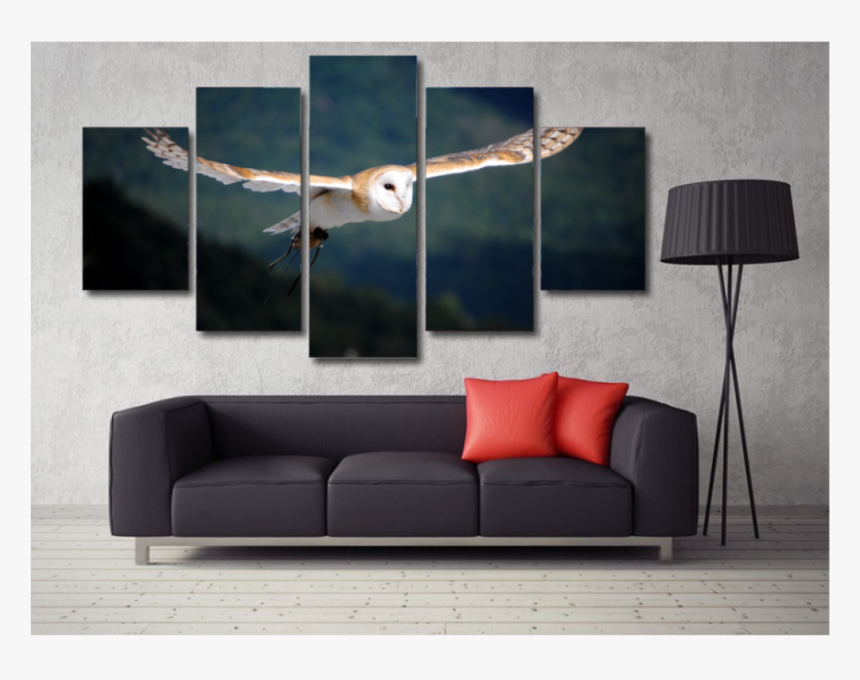Barn Owl Flying - Iron Man 5 Panel Poster, HD Png Download