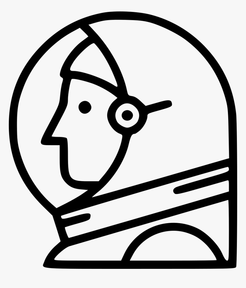 Astronaut - Coloring Book, HD Png Download
