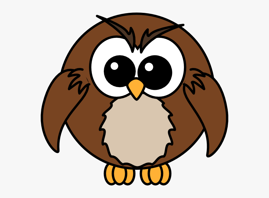 Cartoon Owl Clip Art At Vector Clip Art Png - Owl Cartoon No Background, Transparent Png