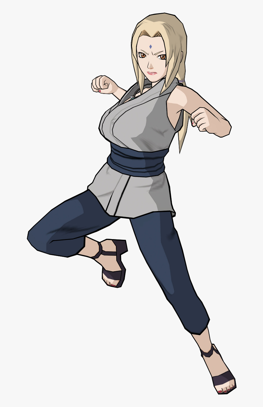 Naruto Con Artwork Tsunade - Tsunade Naruto Clash Of Ninja Revolution 2, HD Png Download
