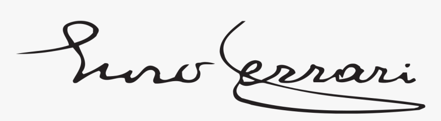 Enzo Ferrari Signature Png, Transparent Png