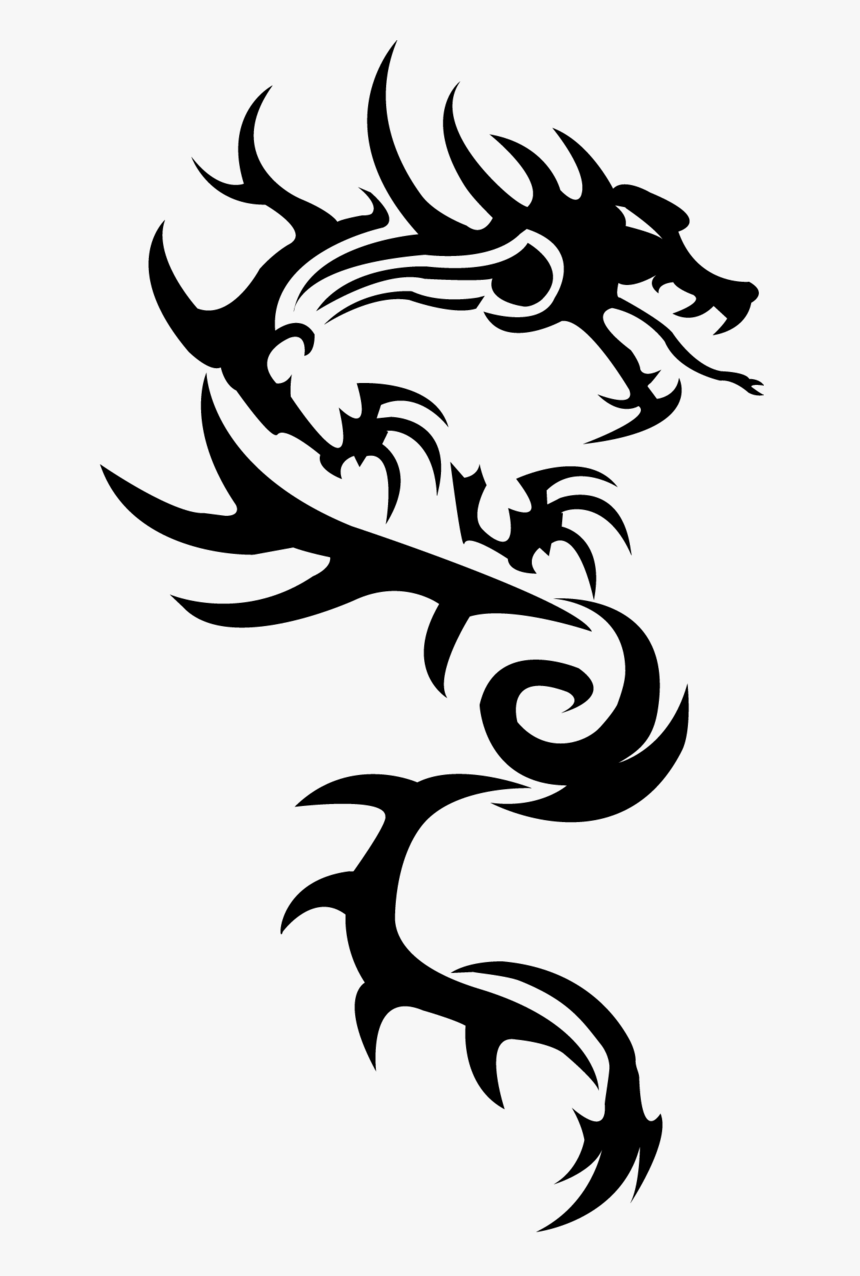 Sleeve Tattoo Body Piercing Clip Art - Dragon Tattoo Png Transparent, Png Download