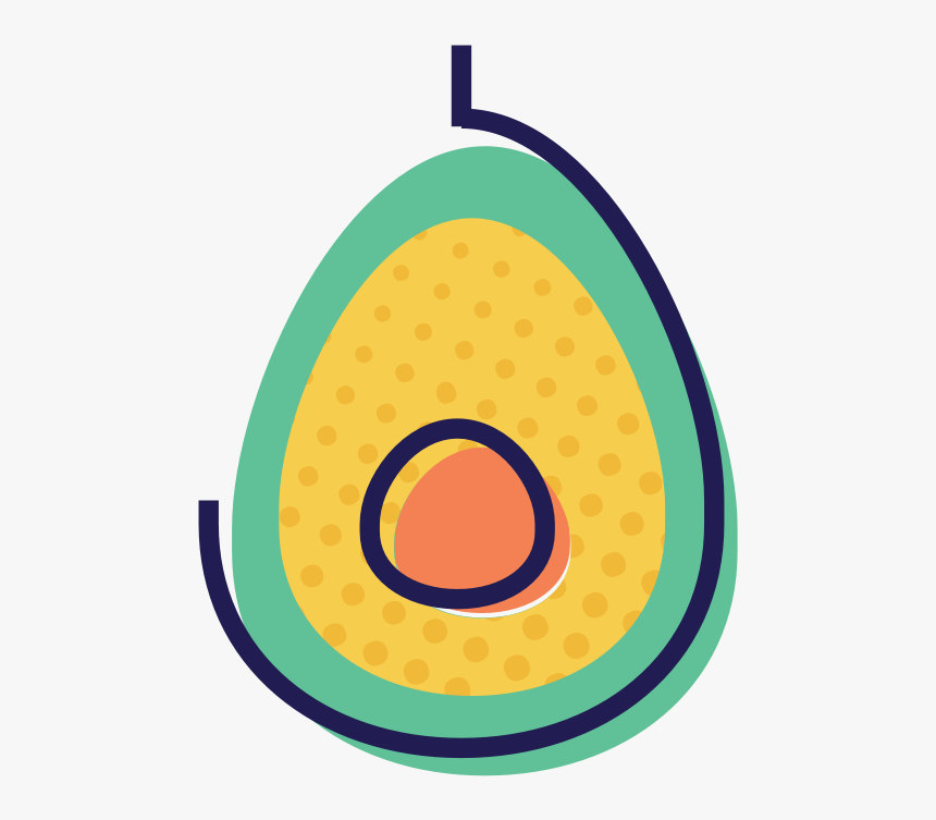 Avocado Clipart , Png Download - Circle, Transparent Png