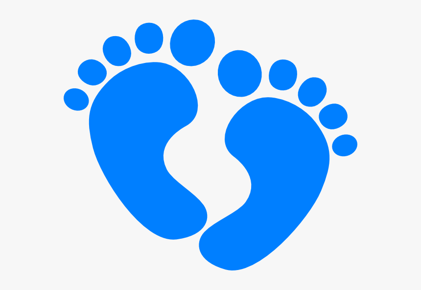 A Foot Clip Art Clipart - Baby Feet Clipart Png, Transparent Png
