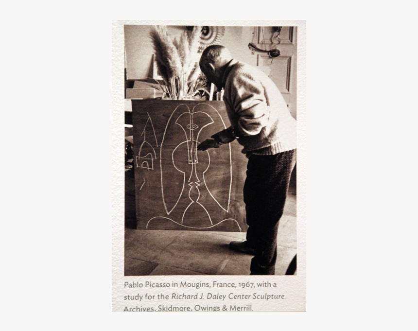 Pablo Picasso In Chicago, HD Png Download