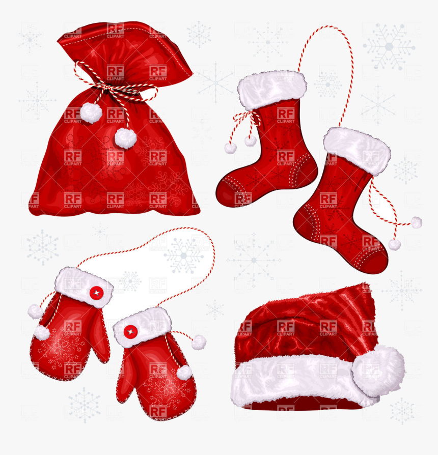 Mittens Clipart Inspirational Christmas Symbols Santa - Xmas Symbols, HD Png Download