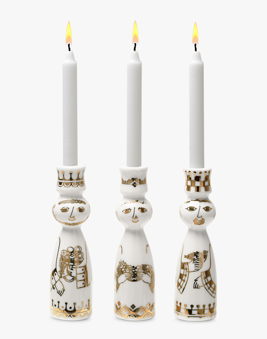 Wiinblad Christmas 3 Wise Men Candle Holder Gold H12 - 3 Vise Mænd Figurer, HD Png Download