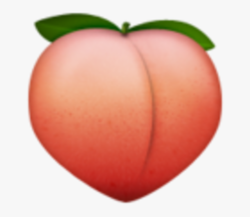 Peach Emoji, HD Png Download , Transparent Png Image PNGitem