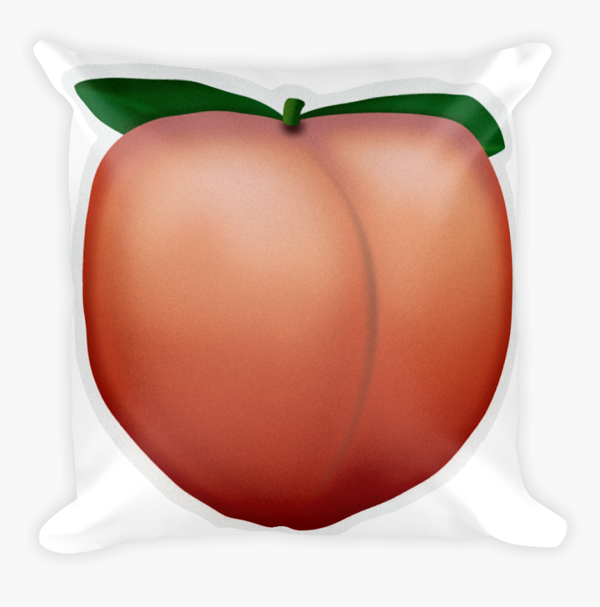 Emoji Clipart Peach - Apple, HD Png Download