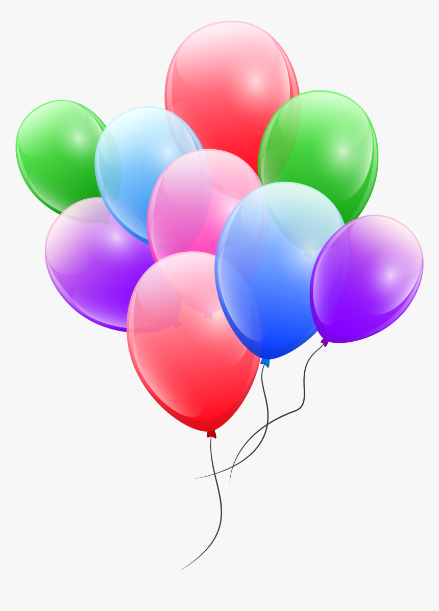 Colorful Balloons Png Image Pngpix - Colorful Balloon Png, Transparent Png