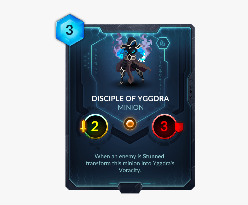 Disciple Of Yggdra - Duelyst Grandmaster Kraigon, HD Png Download